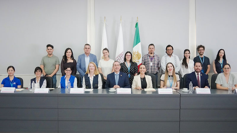 Michoacán refuerza atención al desplazamiento forzado con cooperación internacional: Semigrante 