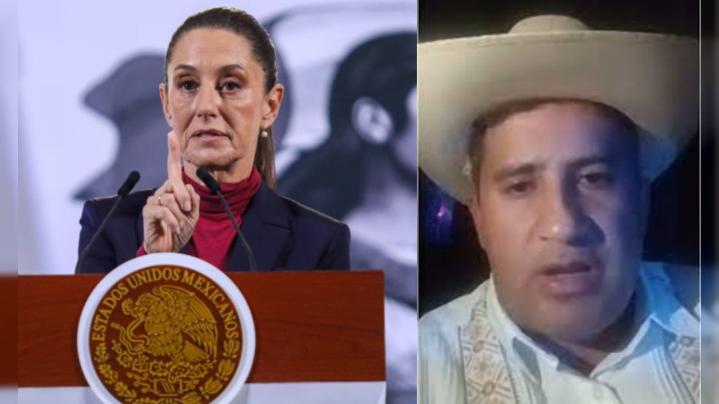 Critica Sheinbaum a Alcalde de Uruapan, Michoacán, y lo compara con Calderón por dar a Policía licencia para matar a presuntos delincuentes:  
