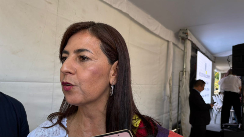 Pide Gaby Molina priorizar educación de estudiantes a profesores que permanecen en plantón en Michoacán 