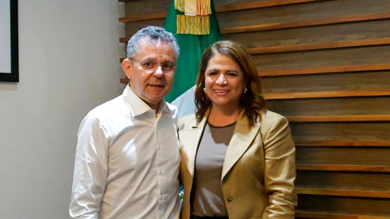 Se reúne Fabiola Alanís con subsecretario de Gobernación para fortalecer cooperación con el Congreso Estatal 