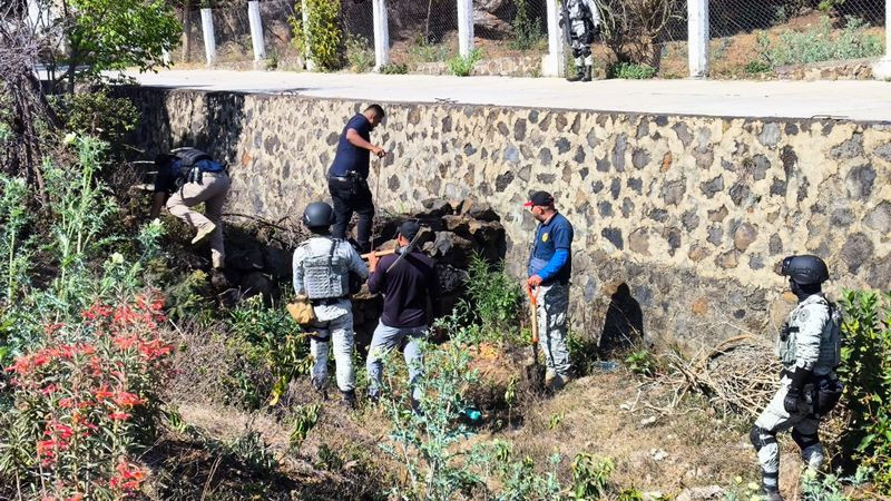 Comisión de Búsqueda de Personas intensifica trabajo en región Cuitzeo; hallan restos óseos 