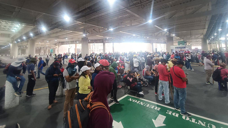 Embajada de EU emite alerta por protestas de CNTE en AICM 
