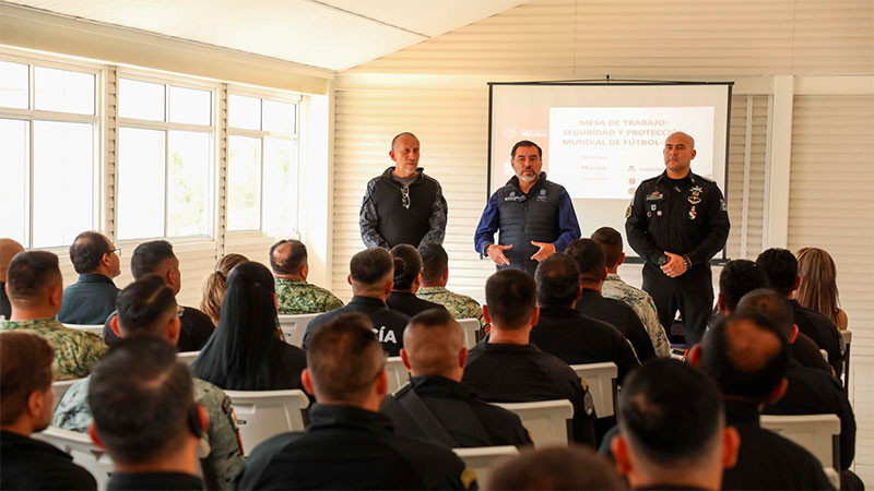 Michoacán capacita equipos antiexplosivos para la seguridad del Mundial de Fútbol 2026 