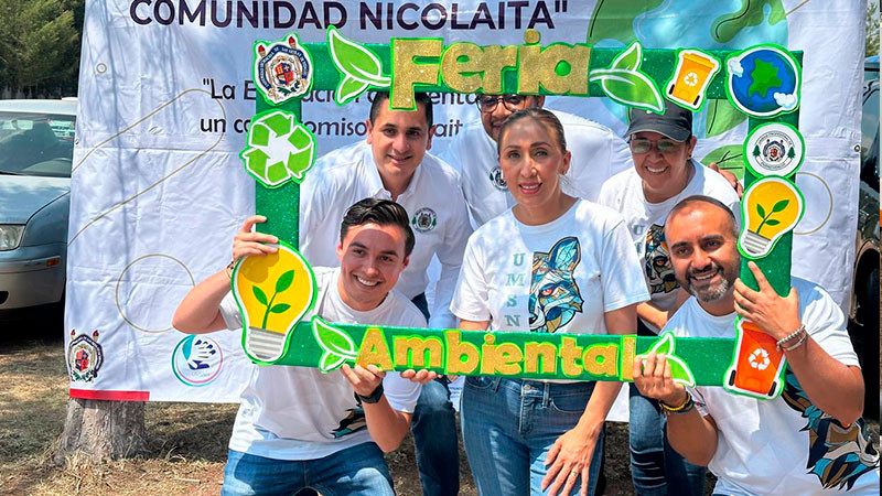 UMSNH realiza Feria Ambiental en municipios michoacanos