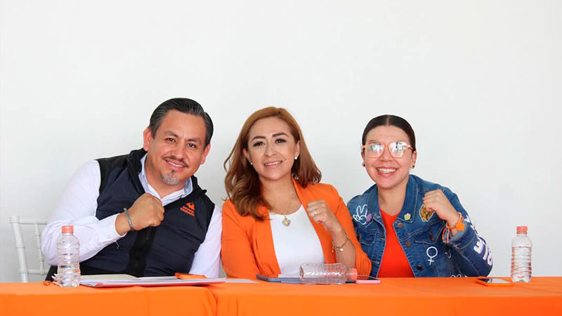 La fuerza naranja se consolida y fortalece en Distrito de Zitácuaro: Grecia Aguilar
