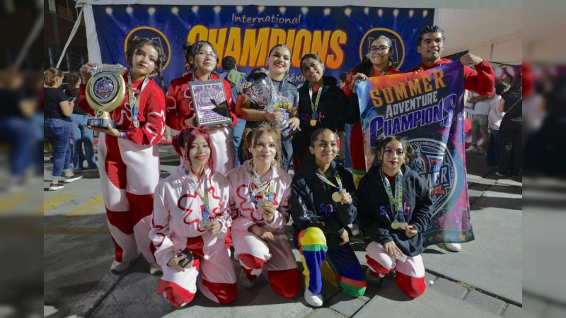 Brilla el equipo de Danza Urbana de Spot Morelia en Guadalajara: Paola Delgadillo