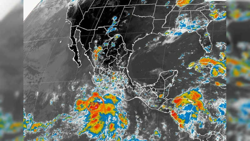 Baja presión, con 80% de posibilidad para convertirse en ciclón Alvin  