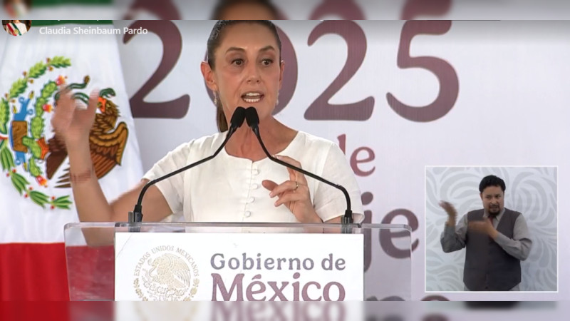 Sheinbaum advierte “nos vamos a movilizar” ante posible aplicación de impuestos a aranceles 