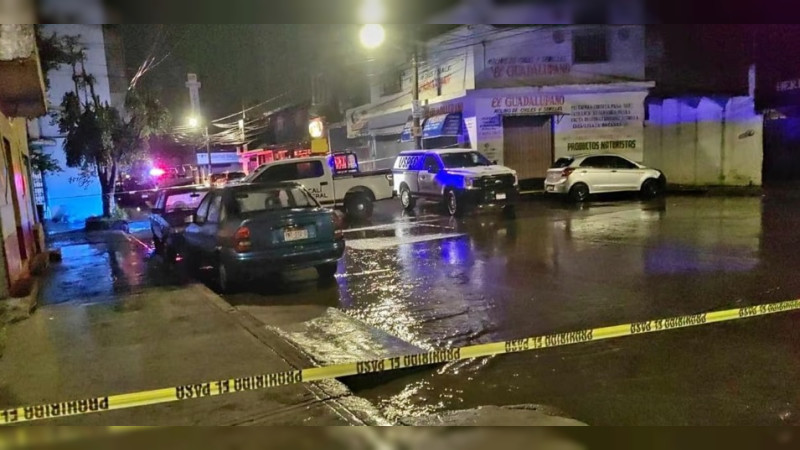 Matan a niño y hieren a su padre en Lomas de Guayangareo, Morelia, Michoacán 
