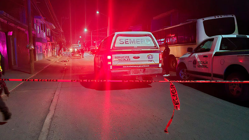 Matan a dos hombres y hieren a uno más, en ataques armados en Apatzingán, Michoacán 