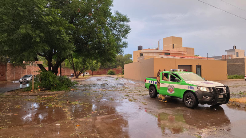 Tromba que azotó Zamora, Michoacán deja afectaciones