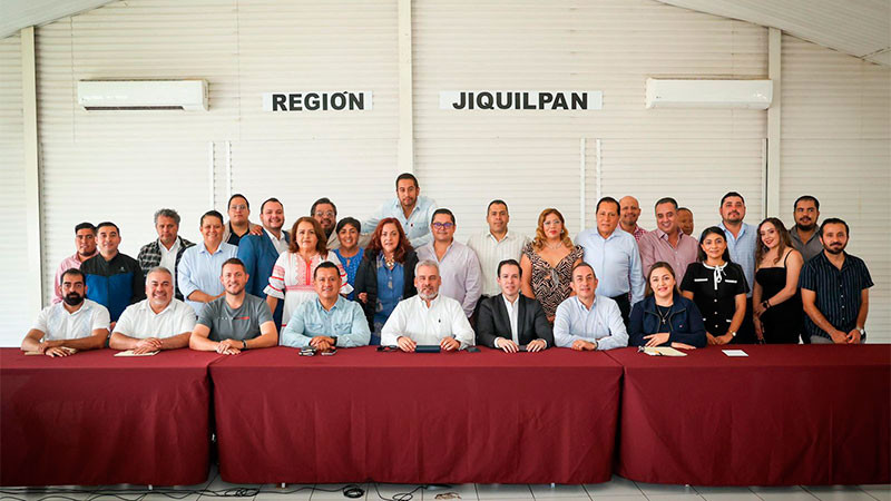 Bedolla y liderazgos de Jiquilpan unen fuerzas contra el impuesto a remesas 