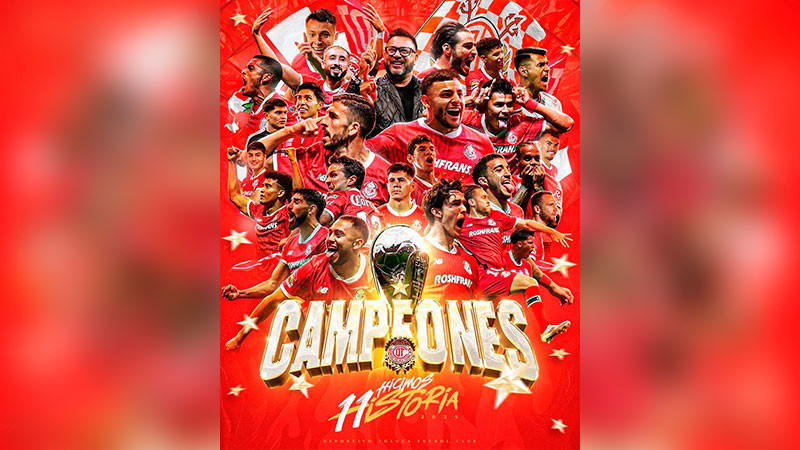 Los Diablos Rojos del Toluca son campeones del Clausura 2025 tras desplumar al tricampeón