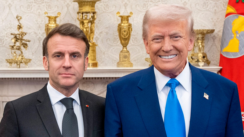 Trump "se ha dado cuenta" de que Putin mintió, asevera Macron 