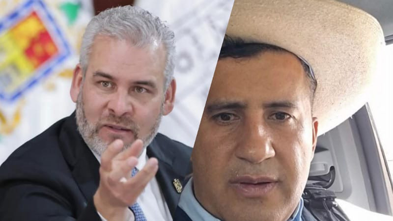 Pide Bedolla a Carlos Manzo, todo por la vía legal, tras propuesta de abatir delincuentes 
