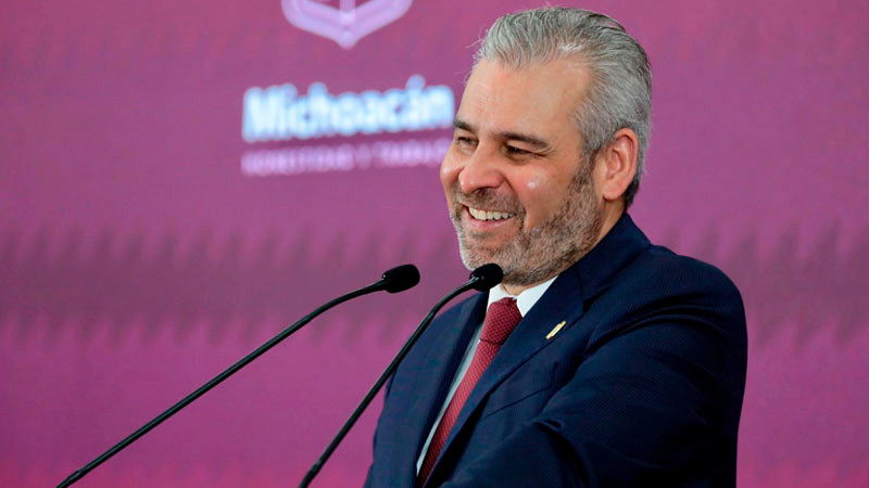 Michoacán se mantiene en clases, asegura Bedolla 
