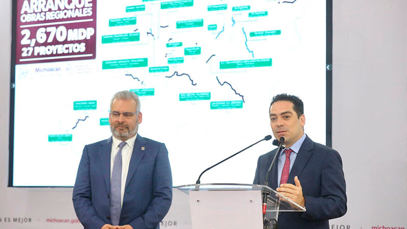 Gobierno Estatal invertirá con municipios más de 2 mil 600 mdp en obras carreteras