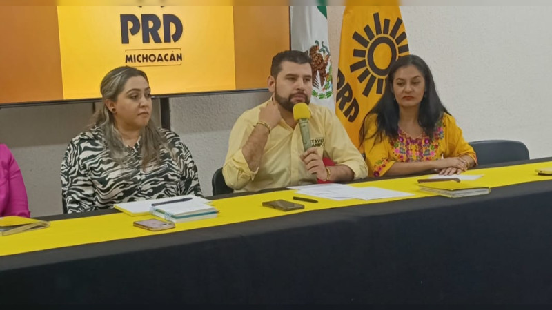 Sólo 3 perredistas respaldan a Raúl Morón, los demás ya no son militantes: PRD-M 