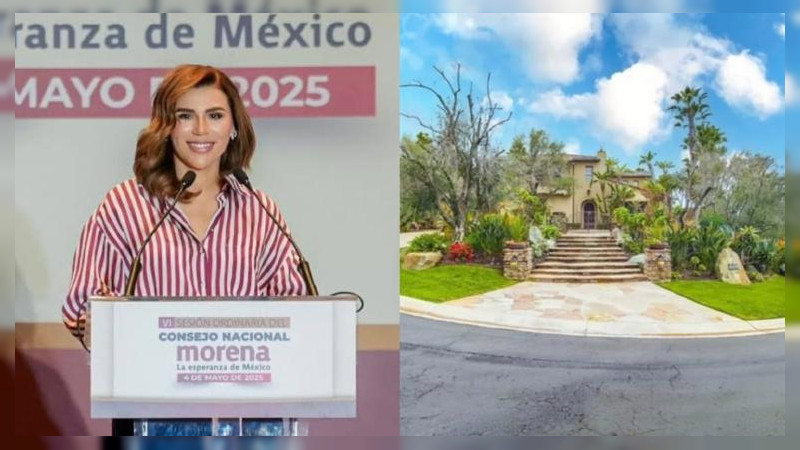 Gobernadora Marina del Pilar habitó mansión de casi 5 millones de dólares en San Diego, EEUU: Propiedad es de empresario consentido en BC 