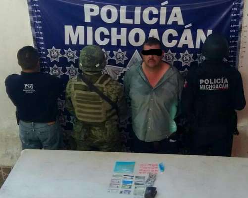 Detienen en Buenavista, Michoacán, a “La Mami”, presunto lugarteniente de “El Morisqueto” 