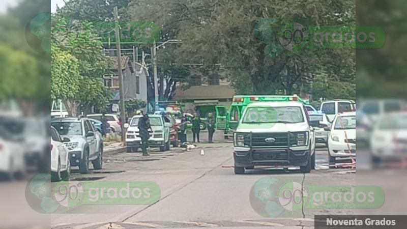 En Zamora, Michoacán balean a un hombre y su hijo; el padre falleció
