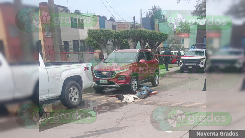 En Zamora, Michoacán balean a un hombre y su hijo; el padre falleció