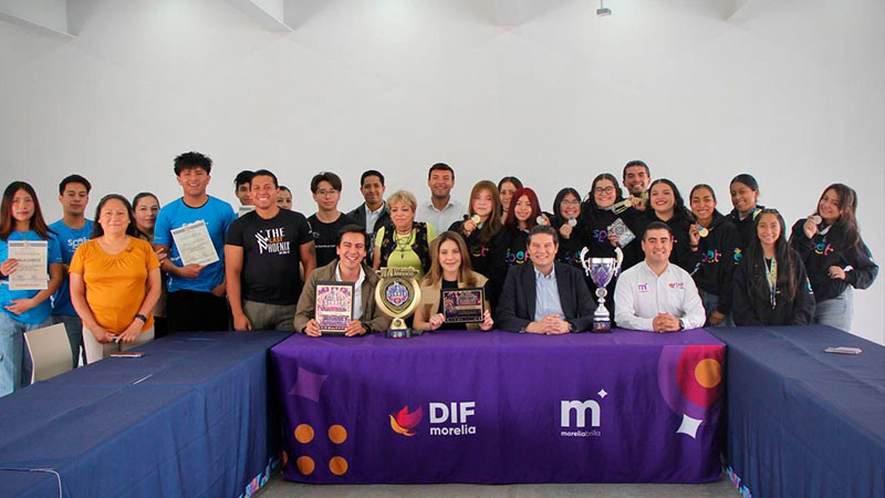 Alfonso Martínez fortalece impulso al talento de las juventudes morelianas