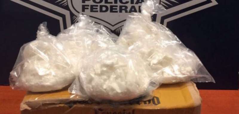 Aseguran federales más de un kilo de cocaína en la Terminal de Autobuses de Morelia 
