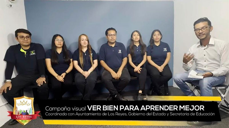 Arranca campaña visual, beneficiará a más de 7 mil estudiantes de Los Reyes anuncia Humberto Jiménez 