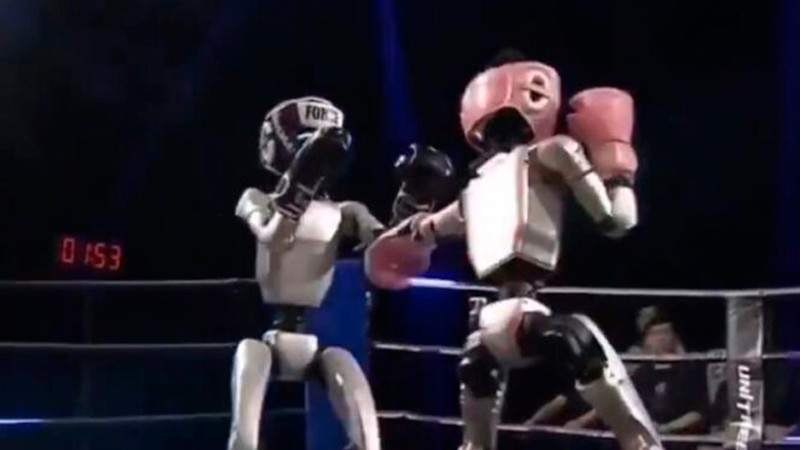 China estrena campeonato de boxeo de robots 