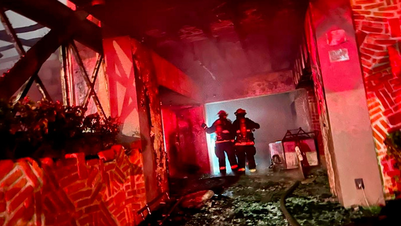 Llama Segob Querétaro a no especular sobre incendio en restaurante "La Bocha" 