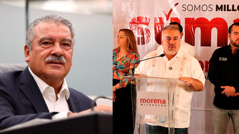 Morena Michoacán exige a Raúl Morón deslindarse de Silvano Aureoles 