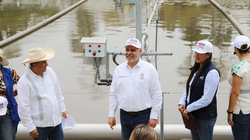 Con inversión de 200 mdp, inaugura Bedolla planta tratadora de agua en Uruapan 