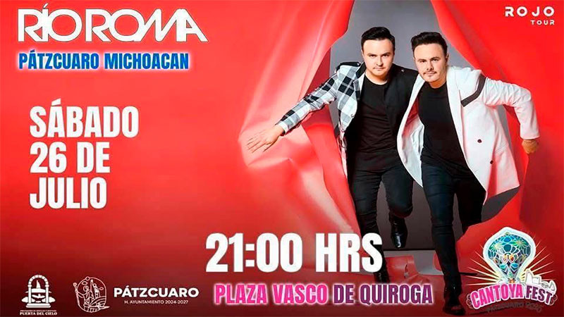 Río Roma en el Cantoya Fest de Pátzcuaro 
