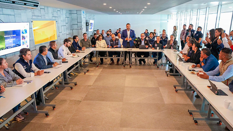 Se reúnen autoridades metropolitanas para dar seguimiento a temporada de lluvias en Querétaro 