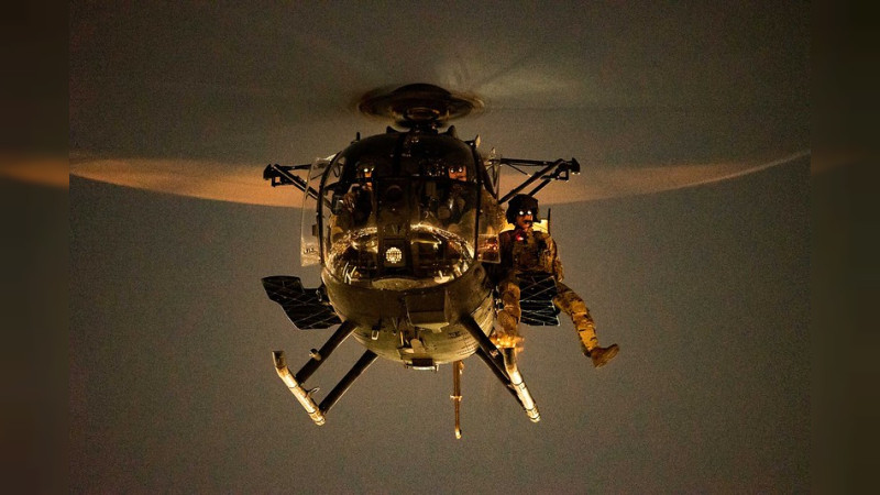 Despliegan seis aviones y cuatro helicópteros en la Tierra Caliente de Michoacán, tras explosión que quitó la vida de 6 soldados de Fuerzas Especiales 