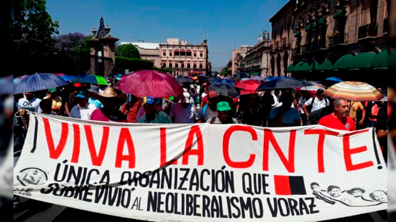 Sindicatos asfixian Morelia; bloquean principales vialidades 