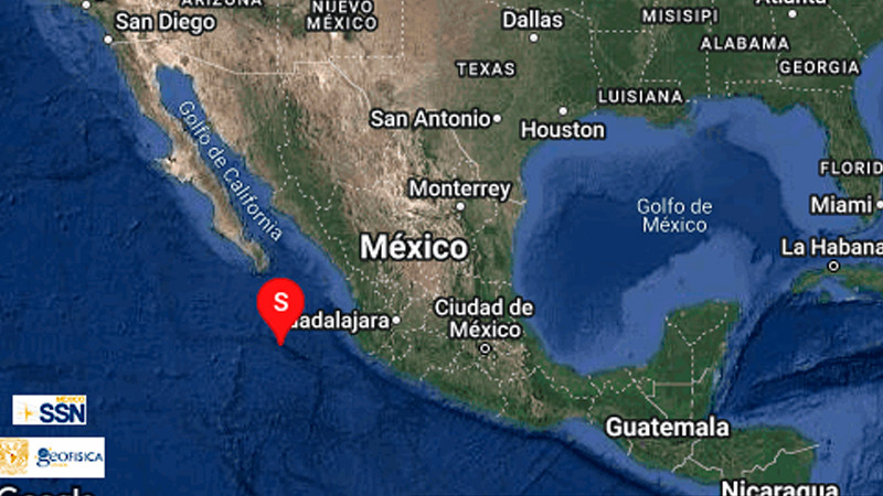 Descartan riesgo de tsunami en México tras sismos en BCS 