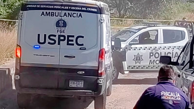 Hallan cadáver de una mujer en Morelia, Michoacán  