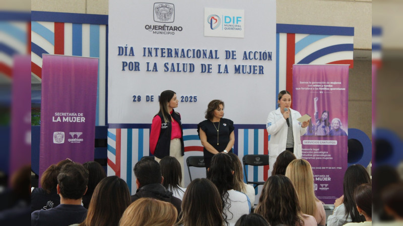 Realizan jornada de salud para mujeres en Querétaro 