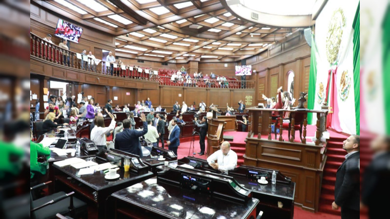 Restructuran tres comisiones de dictamen del Congreso de Michoacán 