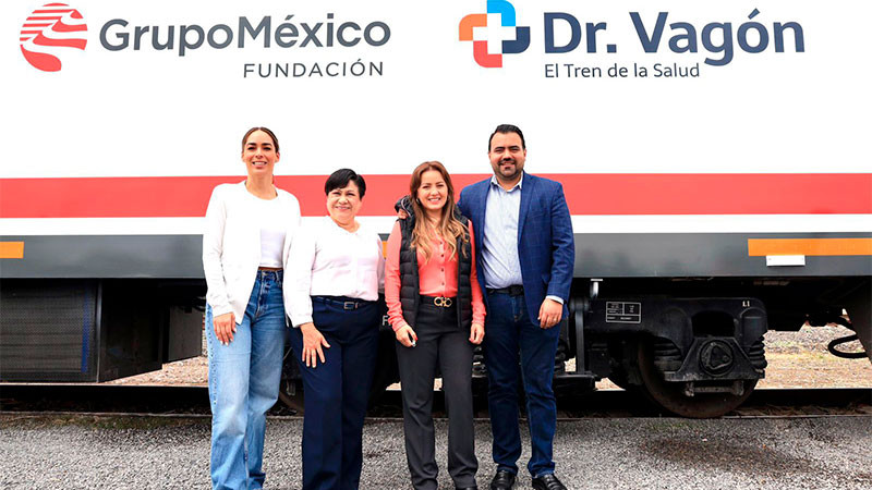 Inauguran servicio del “Dr. Vagón, el tren de la salud” en Colón, Querétaro 
