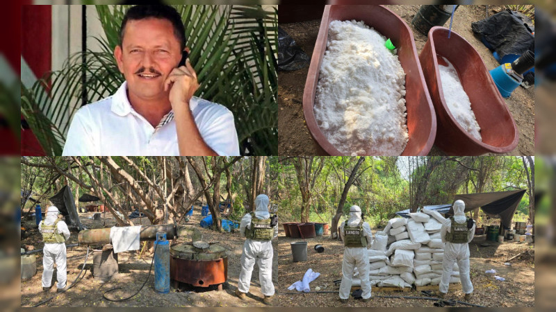 Revienta Ejército mega laboratorio clandestino en Tepalcatepec, golpe de 80 millones semanales al mayor capo de Michoacán, tras asesinato de 8 militares en su territorio 