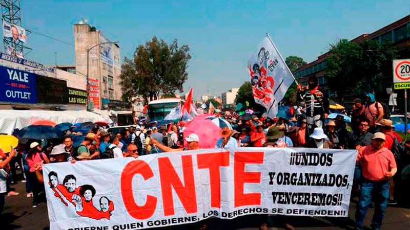 CNTE definirá acciones tras no lograr acuerdo con Segob 