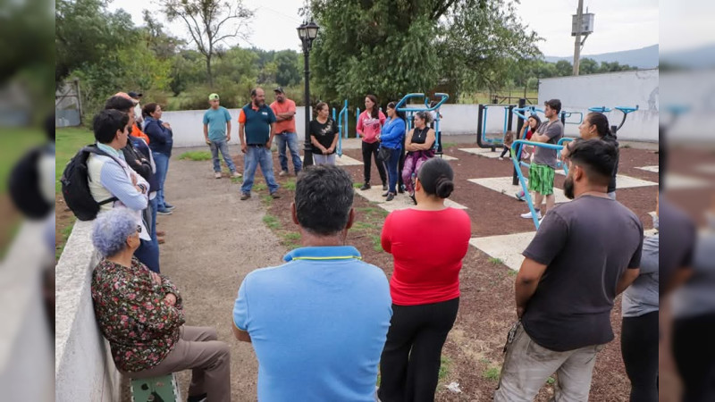 “La organización comunitaria es clave para un Quiroga más fuerte”: Alma Mireya González Sánchez