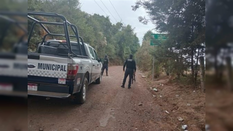A punta de pistola despojan a conductor de su camioneta en carretera a Santa Clara del Cobre, Michoacán 