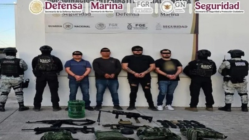 Desarticulan célula delictiva en Culiacán, Sinaloa; se les acusa de cometer homicidios y vender estupefacientes 