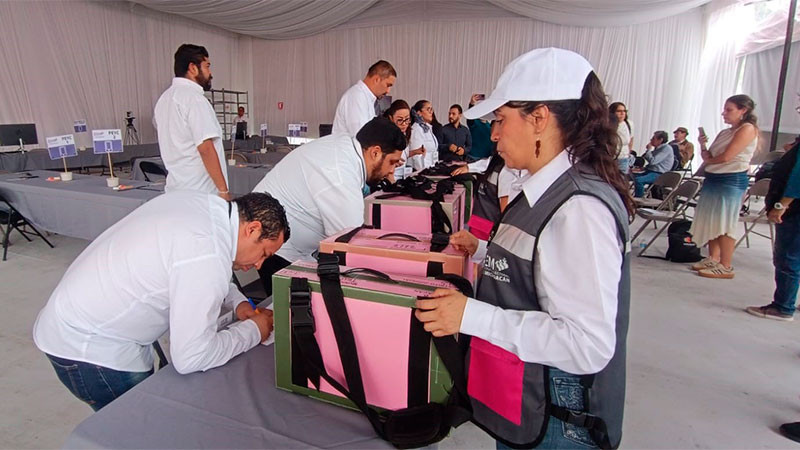 Garantizado y blindado conteo de boletas del Poder Judicial: IEM 