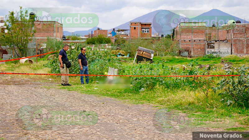 Hallan cadáver en estado de descomposición en la colonia San Ramón de Zamora, Michoacán  