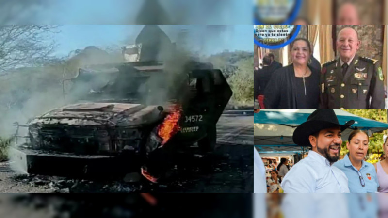 Se deslinda Jalisco de muertes de militares por minas en Michoacán: Implica en video a Subsecretario de la Defensa, Alcaldes y funcionarios con grupo que minó 4 municipios 